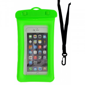Θήκη Αδιάβροχη Ancus για Apple iPhone SE/5/5S/5C και Ηλεκτρονικών Συσκευών Πράσινη με Κορδόνι Μεταφοράς 5210029073144